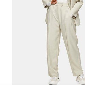 Topshop Cream Trousers